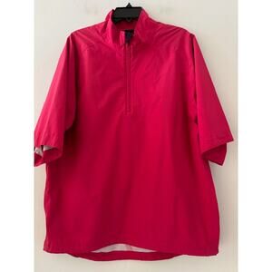 Zero Restriction Quarter Zip Golf Jacket Pullover Windbreaker Mens Size Large